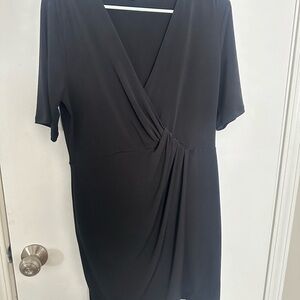 Banana Republic Black Midi Dress